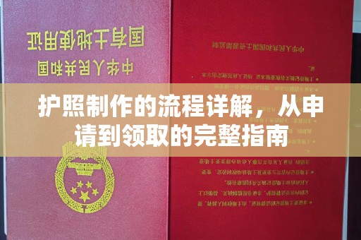 涡阳护照制作的流程详解，从申请到领取的完整指南
